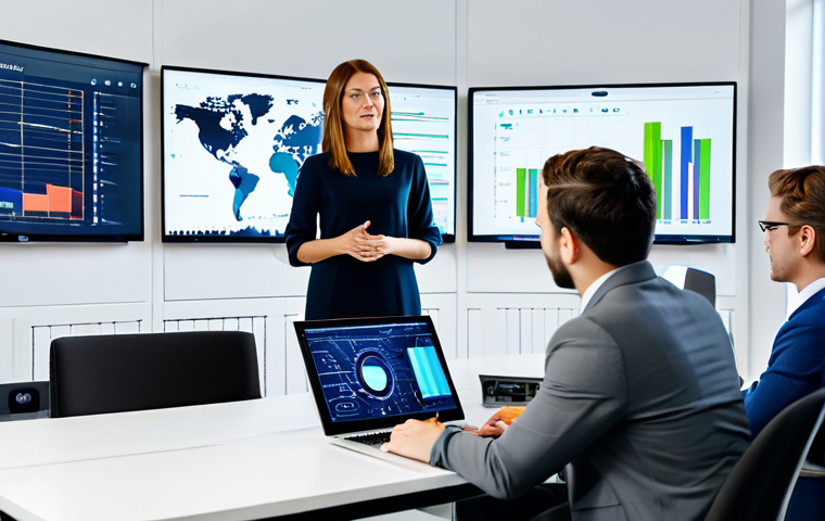 A diverse group of modern advertising professionals, fully clothed in smart, professional attire, collaboratively analyzing holographic data visualizations in a sleek, high-tech office environment. Digital screens display charts, social media feeds, and targeted ad campaigns. The scene emphasizes data-driven strategies and consumer behavior insights in the digital age. The setting is clean and well-lit, conveying innovation and efficiency. Perfect anatomy, correct proportions, natural pose, well-formed hands, proper finger count, natural body proportions, fully clothed, modest clothing, appropriate attire, professional dress, safe for work, appropriate content, family-friendly, high-quality professional photography.