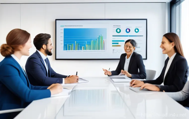 광고홍보사와 광고주 신뢰 구축법 - **Prompt: The Power of Transparency and Shared Vision**
    "A diverse team of advertising agency pr...