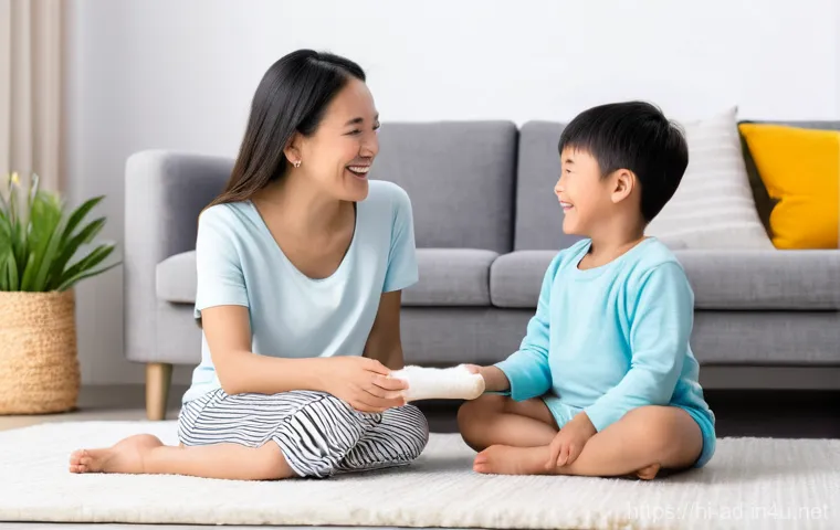 광고홍보사와 유튜브 광고 성공 사례 - **Prompt 1: Heartwarming Family Moment with Subtle Product Integration**
    "A cozy, brightly lit l...