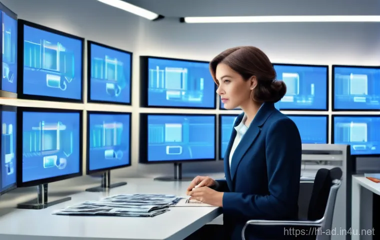 광고홍보사 실기 시험 준비법 - **Prompt 1: The Evolution of Advertising: From Traditional to Digital**
    "A vibrant, split-image ...