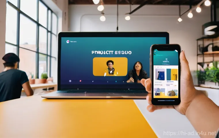 광고홍보사와 광고 디자인 트렌드 - **AI-Powered Hyper-Personalized Advertising in an Urban Setting:**
    "A vibrant, optimistic, and f...