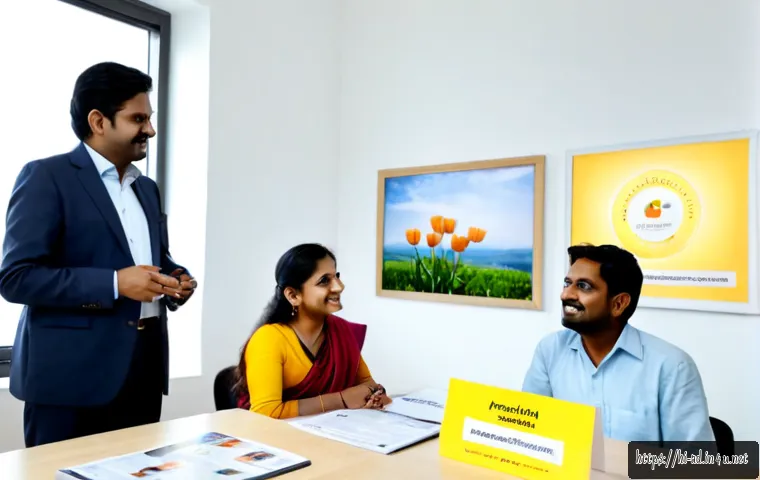 광고홍보사와 소비자 친화적 광고 캠페인 - Photorealistic advertising agency workshop in a bright modern Indian office, diverse Hindi-speaking ...